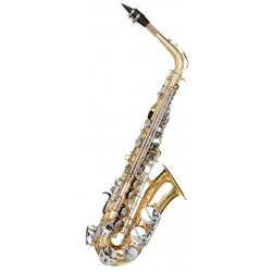 Saksofon altowy KARL GLASER chromowany