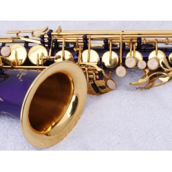 Saksofon altowy KARL GLASER  fioletowy